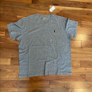 NWT Men’s Polo by Ralph Lauren Grey T-Shirt- Size XL